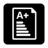 Leistungsübersicht Wellen grau hinter Icons